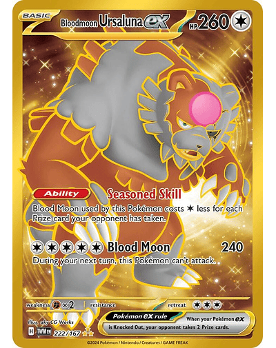 Bloodmoon Ursaluna ex - 222/167