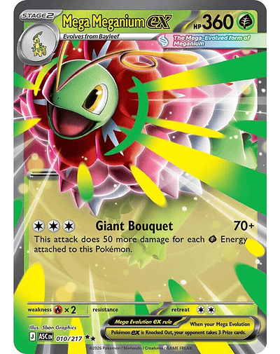 Mega Meganium ex - 010/217