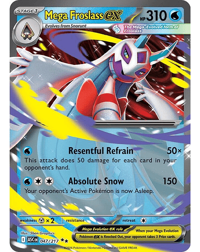 Mega Froslass ex - 047/217 