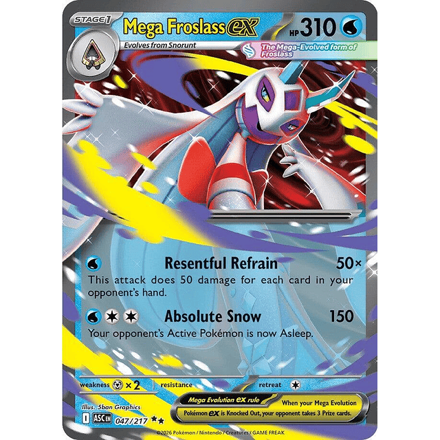 Mega Froslass ex - 047/217 