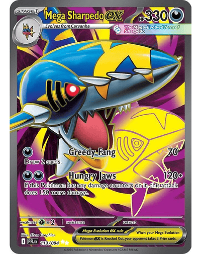 Mega Sharpedo ex - 113/094 