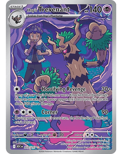 Hop's Trevenant - 237/217 