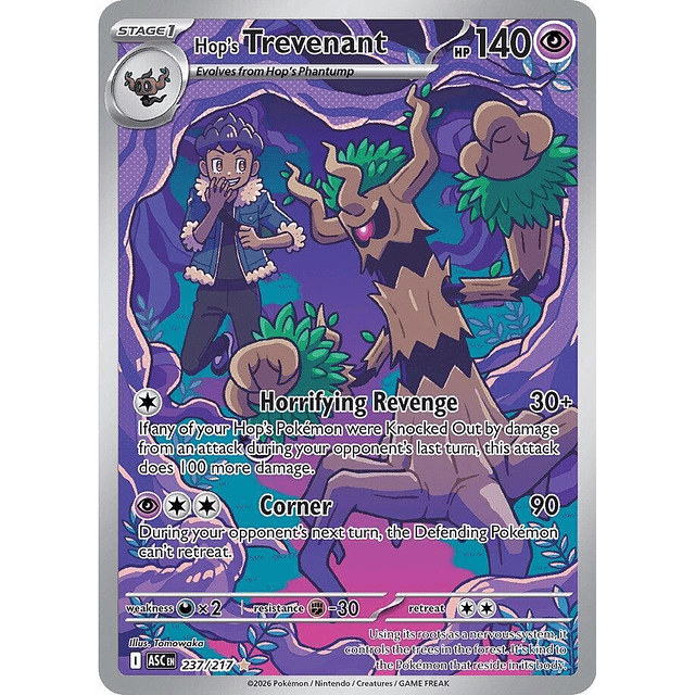 Hop's Trevenant - 237/217 