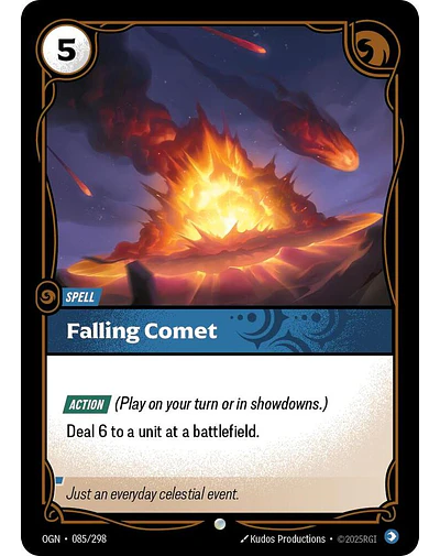 Falling Comet