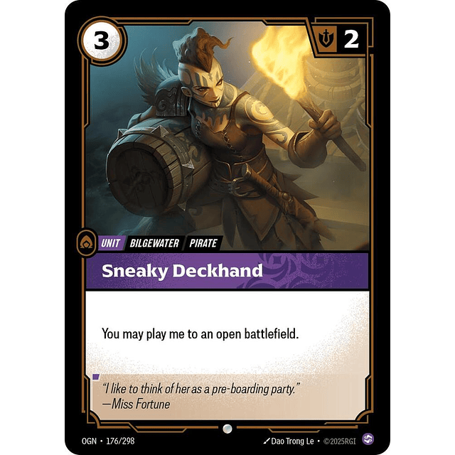 Sneaky Deckhand