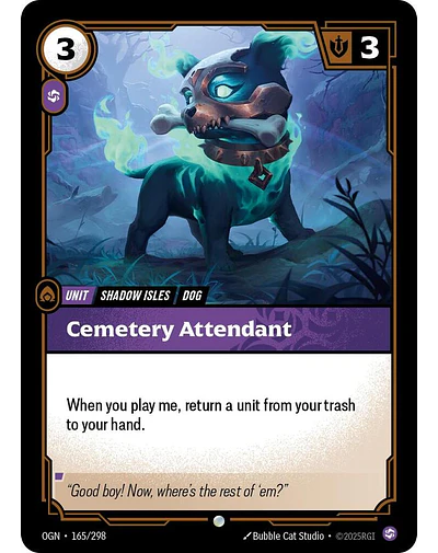 Cemetery Attendant 