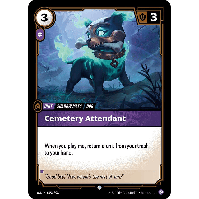 Cemetery Attendant 