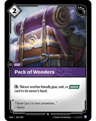Pack of Wonders