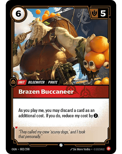 Brazen Buccaneer