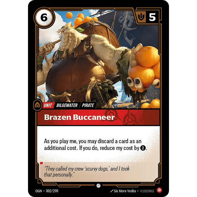 Brazen Buccaneer