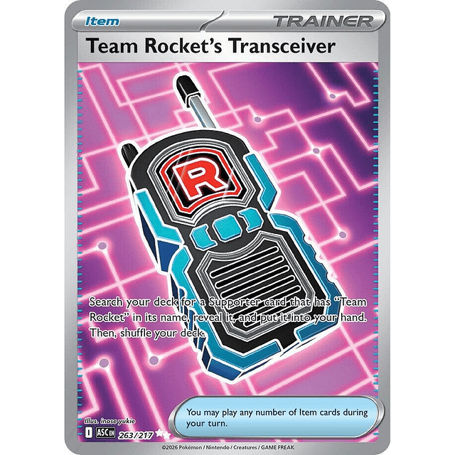Team Rocket's Transceiver - 263/217