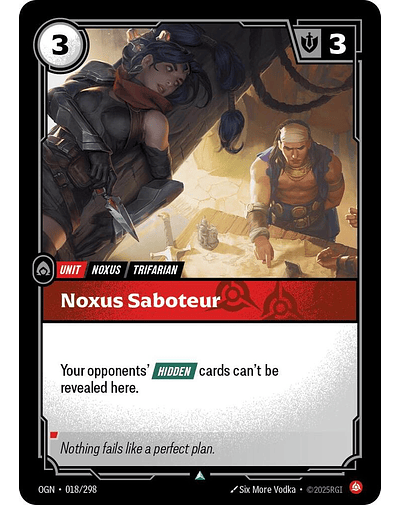 Noxus Saboteur