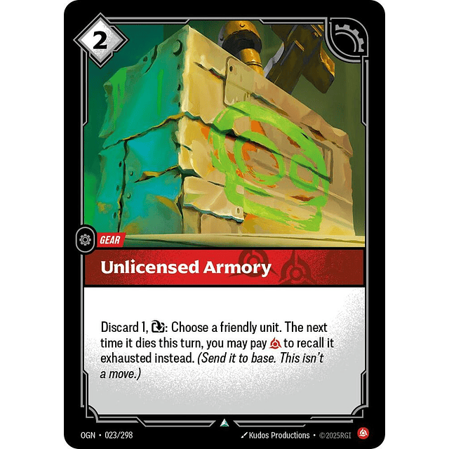 Unlicensed Armory