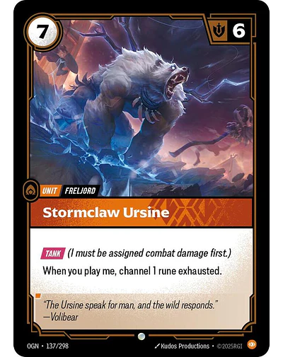 Stormclaw Ursine