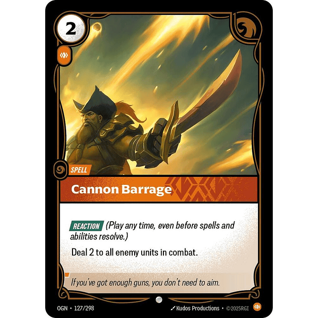 Cannon Barrage