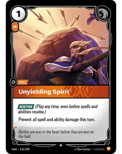 Unyielding Spirit 