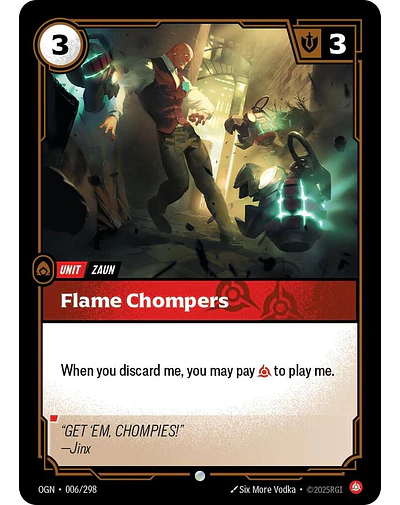 Flame Chompers