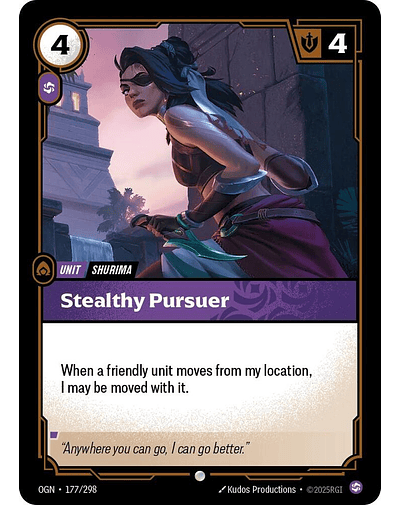 Stealthy Pursuer