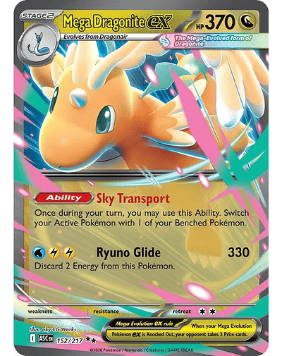 Mega Dragonite ex - 152/217