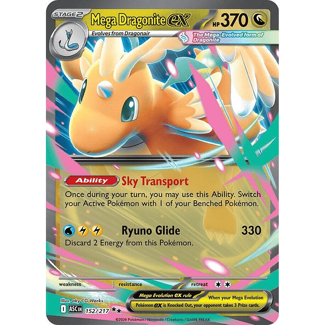 Mega Dragonite ex - 152/217