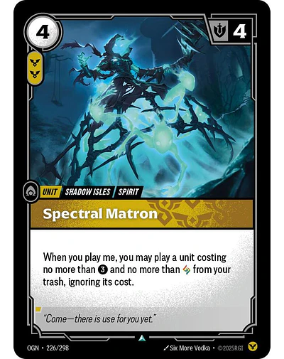 Spectral Matron