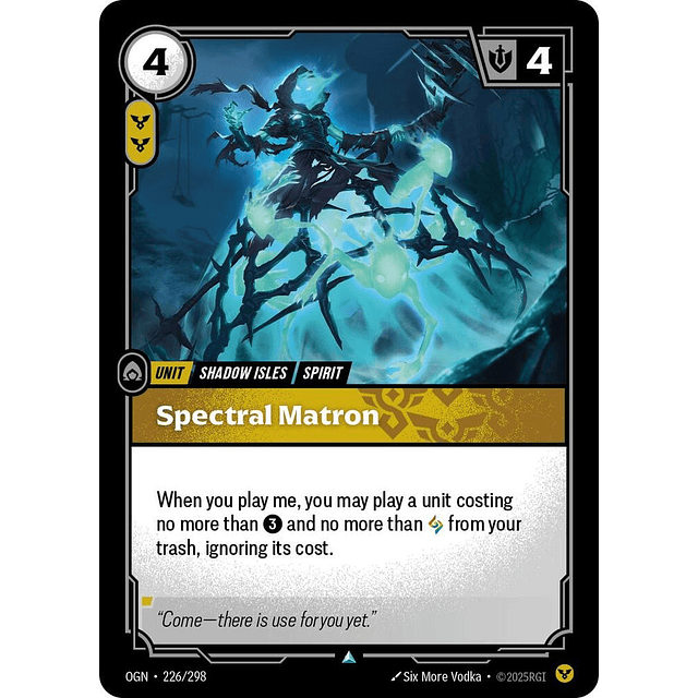 Spectral Matron
