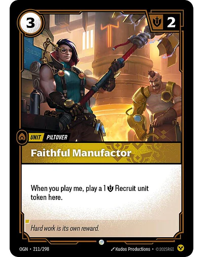 Faithful Manufactor 