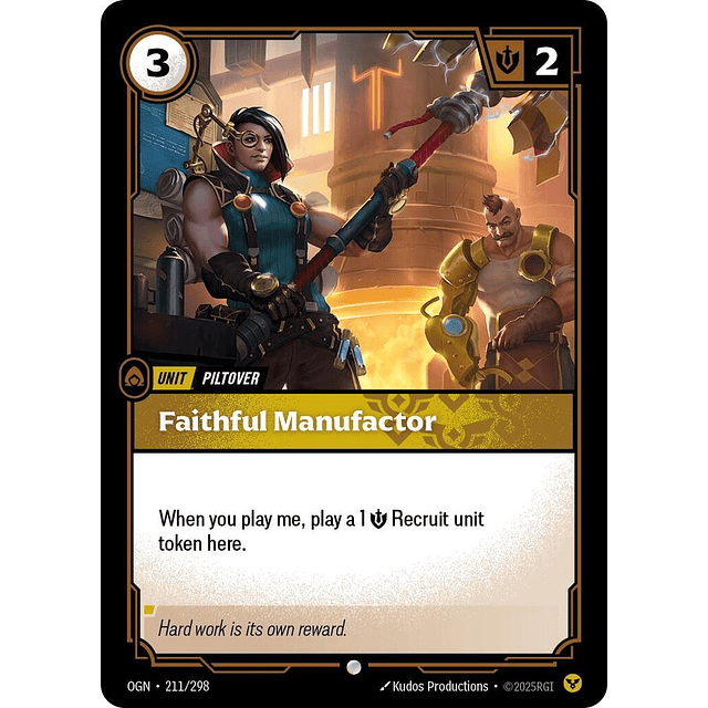 Faithful Manufactor 