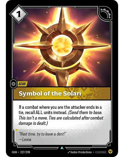 Symbol of the Solari