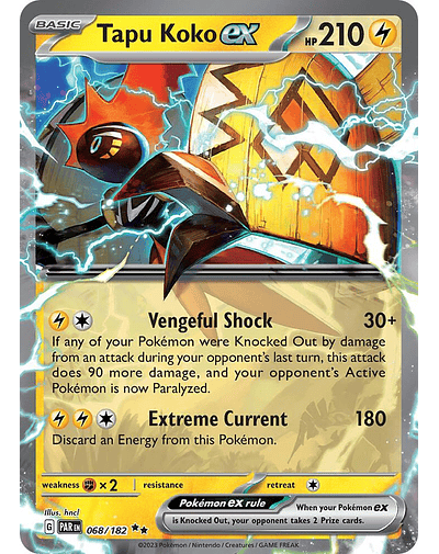 Tapu Koko ex - 068/182