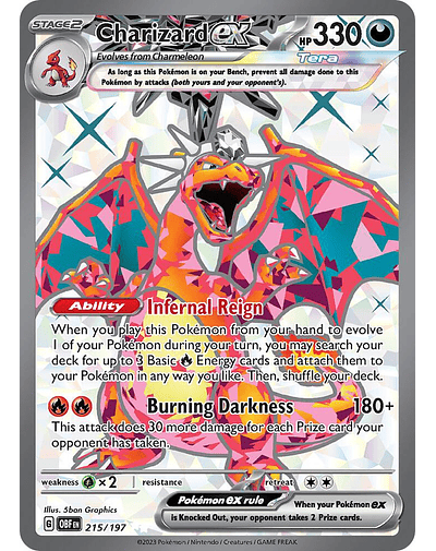 Charizard ex - 215/197 