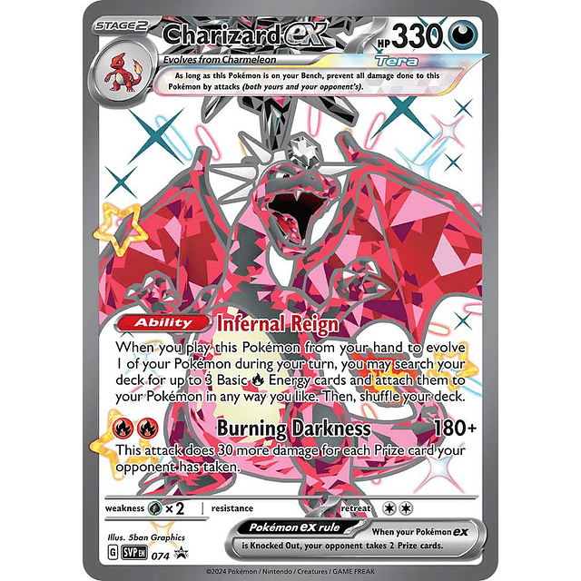Charizard ex - 074 - PROMO