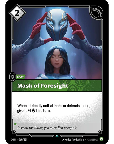 Mask of Foresight