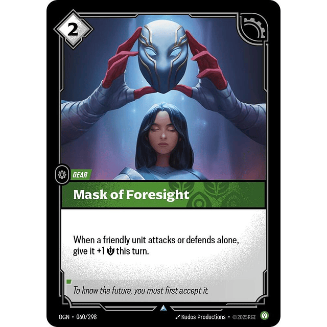 Mask of Foresight