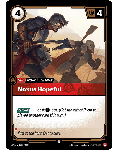 Noxus Hopeful
