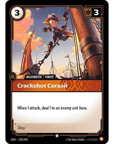 Crackshot Corsair