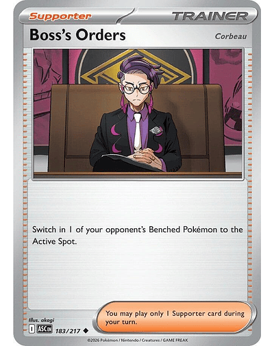 Boss's Orders [Corbeau]