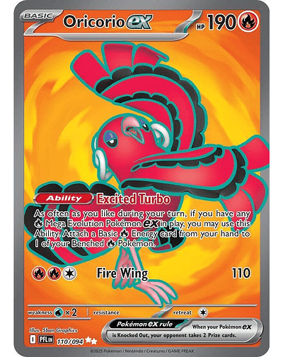 Oricorio ex - 110/094