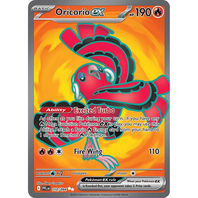 Oricorio ex - 110/094