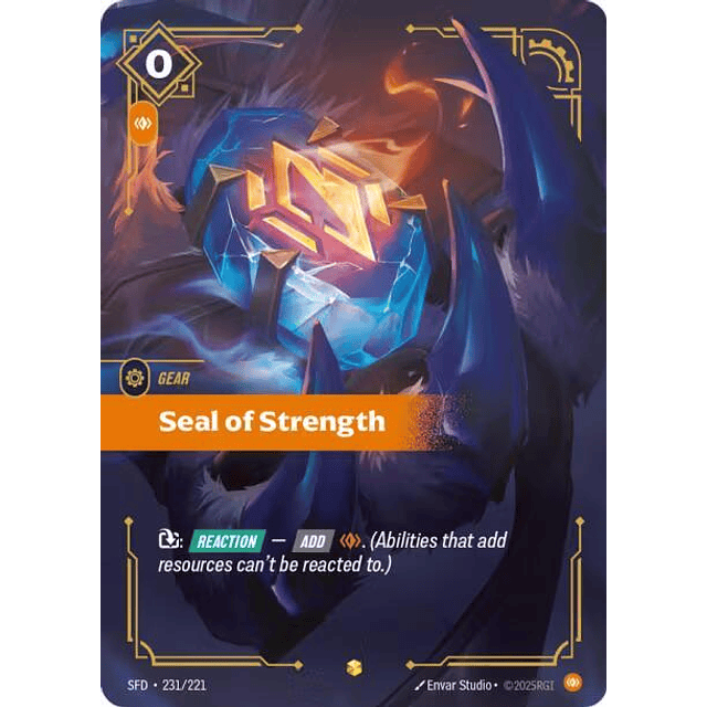 Seal of Strength (Overnumbered)