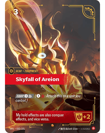 Skyfall of Areion