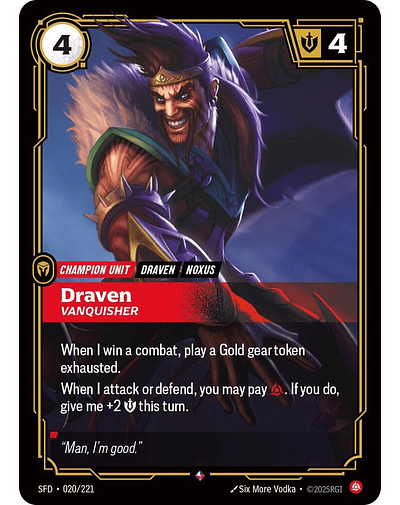 Draven - Vanquisher
