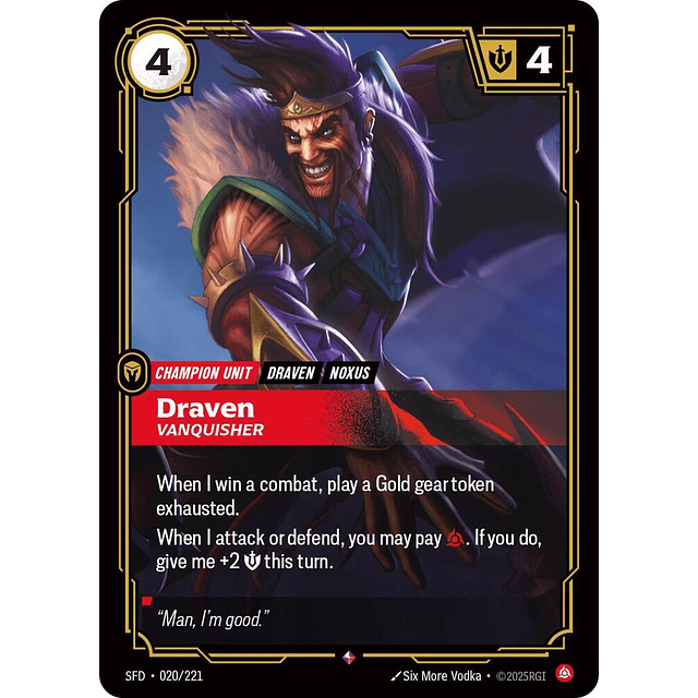 Draven - Vanquisher