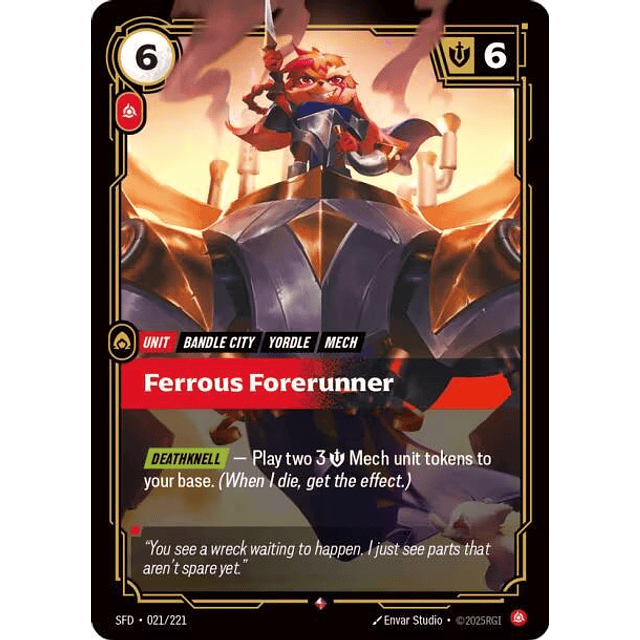 Ferrous Forerunner