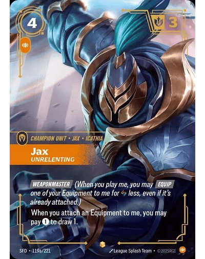 Jax - Unrelenting (Alternate Art)