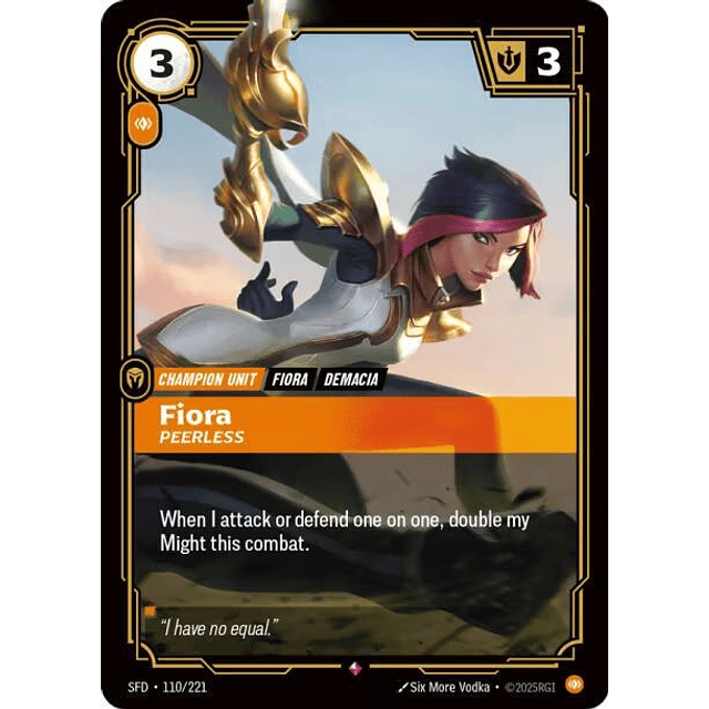 Fiora - Peerless