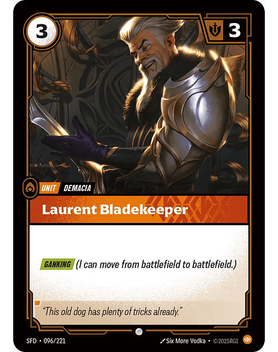 Laurent Bladekeeper