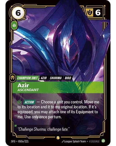 Azir - Ascendant
