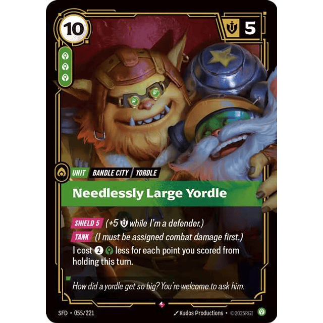 Needlessly Large Yordle