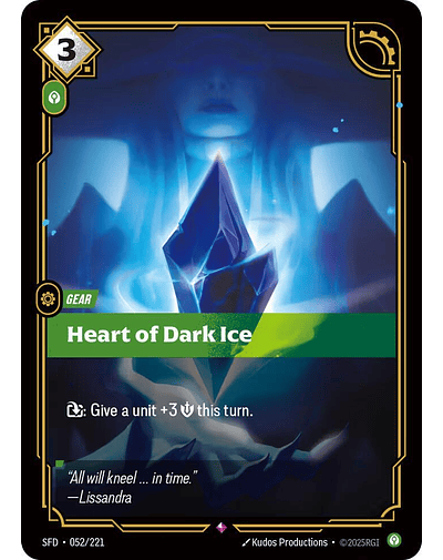 Heart of Dark Ice